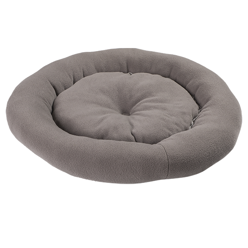 HY-13 Velvet Simple Plysch Circle Cuddler Pet Bed